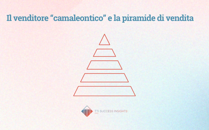 Il Venditore Camaleontico E La Piramide Di Vendita